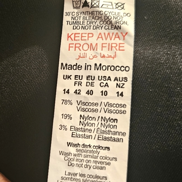 NWT PrettyLittleThing Black Stretch Woven Basic High Rise Micro Mini Skirt - Picture 6 of 6